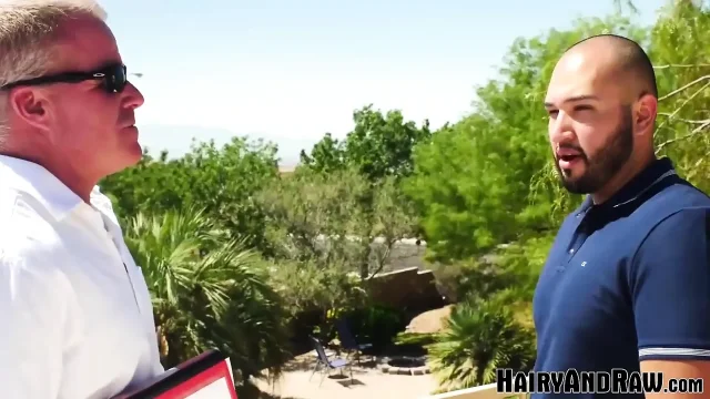 HAIRYANDRAW - Mature Dale Savage barebacked by Angel Ferrari