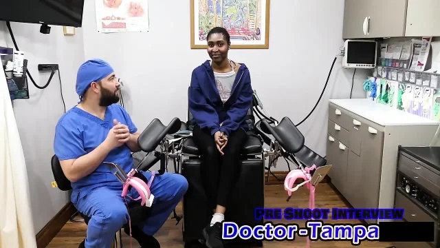 Dr Tampa - Daisy Mynx's 1st EVER Gyno Exam
