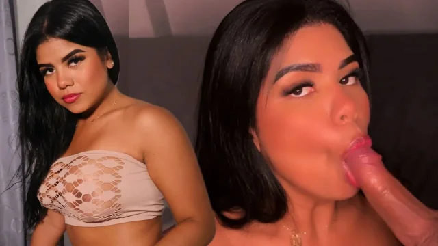 Cheating stepsister with big tits squirts when I stick my cock in her - POVLatinGirl