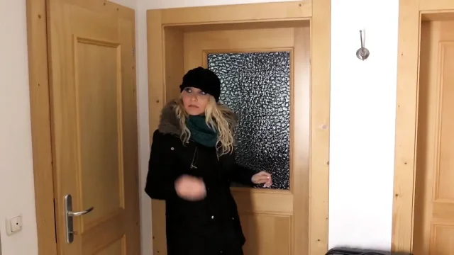 She Is Blonde Babe From France Who Likes to Get Played with Her Pussy