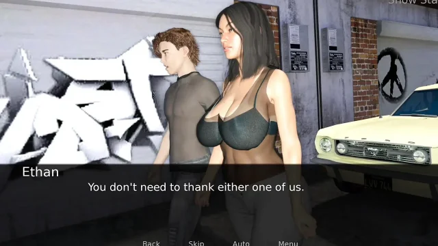 Project Hot Wife - car broke down and then i stripped and saw his dick