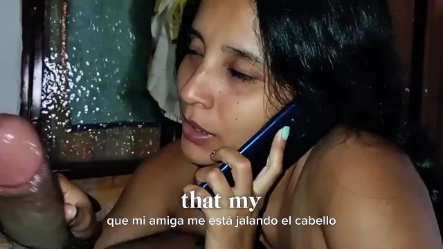 I fuck my ex while talking on the phone with my boyfriend I show him that now I