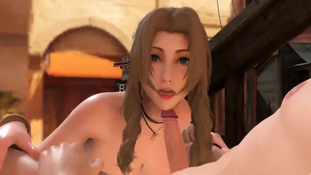 True Facials - Aerith Gainsborough Porn Gameplay Sex 3D Game Play Nude