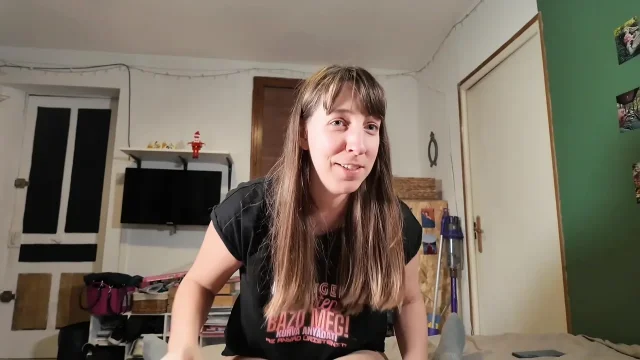 Long blowjob before he puts it on me