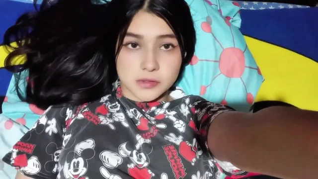 Video Call with My Husband Friend While He Not Home