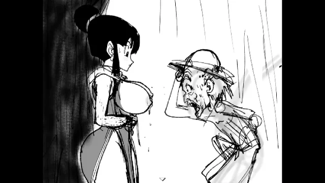 Kamesutra Dbz Erogame 79 Showing Her Tits to the Old Neighbor