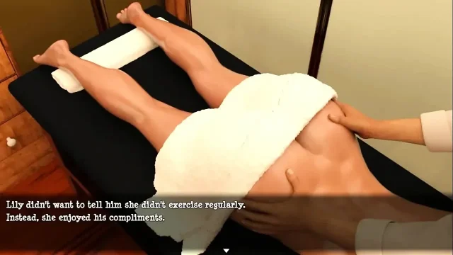 Lily of the valley housewife on a full body massage ep 35