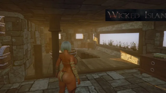 Ep11 Stonehouse Upgrades Roombath and Bronze Weapon Crafting in Wicked Island