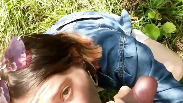 IF IT'S A PICNIC WITH MY STEPSISTER SHE LOVES TO SUCK OUTDOORS part 2