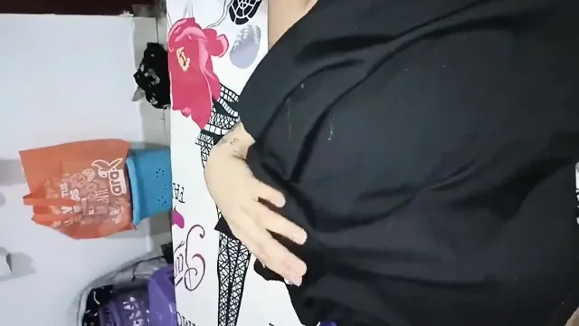 18 year old brunette big saggy tits from New York United States fucking her stepbrother big dick part 79