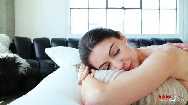 Fitness Session Turns Into Naked Lesbian Massage With Toys