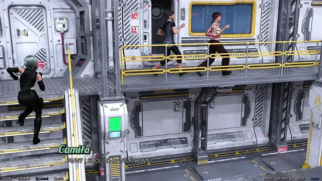 Stranded in Space - Cum and Kiss Me Camilla