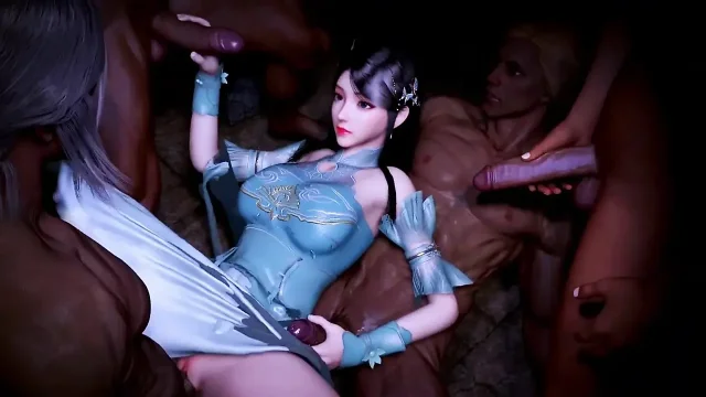 The 3D Curves of Temptress Aphrodite- 3D Animation Hentai