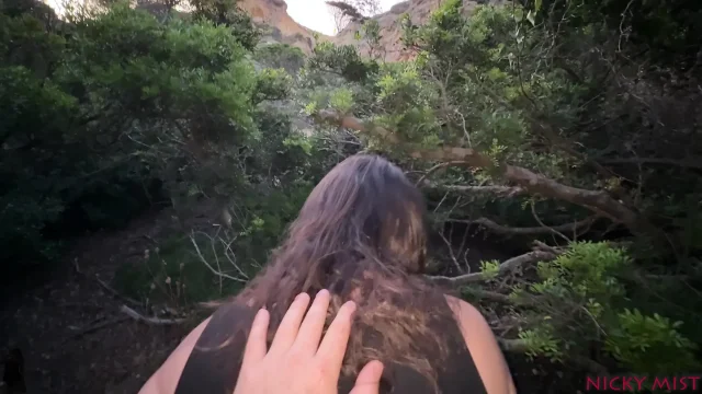 Cumming in My Panties Cum on Pussy Outdoor Amateur Video 4K
