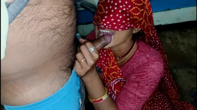 The elder brother made his brother's wife suck a cock and made her a horse the