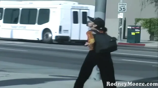 90s Hitchhiker Gets a Huge Facial and a Ride