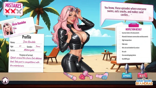 Ep7 Futa Zone Lewd Control - Sarah Argo Spotlight in Day 7 Gameplay