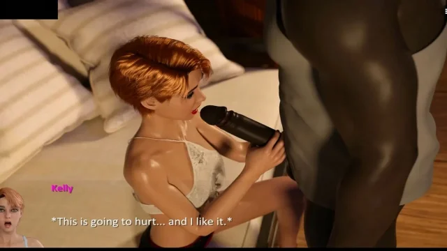 This Redhead Teen Loves BBC in Her Ass - the Spellbook Corruption Route - 3D Porn Game 9