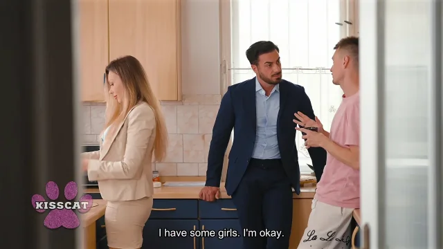 Family House S1E4 Step mom Karina King shares Step son's cock with her Step