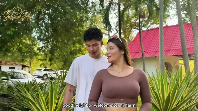 MILF Fucks Her Neighbor's Son in Her Backyard
