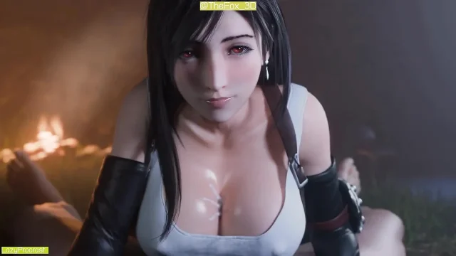 Final Fantasy VII FF7 - Tifa Hitsuki Homage WM No sound By LazyProcrast