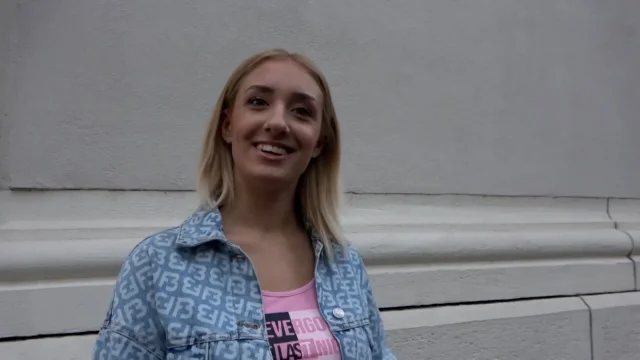 P094G06 When I picked up a blonde beauty with outstanding style that I found on