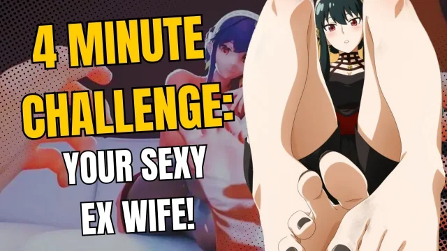 4 Minute JOI Challenge You Become Your Ex-Wife's Slave femdom humiliation worship