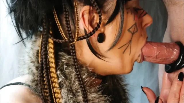 Milf Sloppy Blowjob Cumshot in Mouth