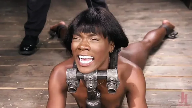 Ana Foxxx Is Machine Fucked Flogged Shocked and Made to Cum