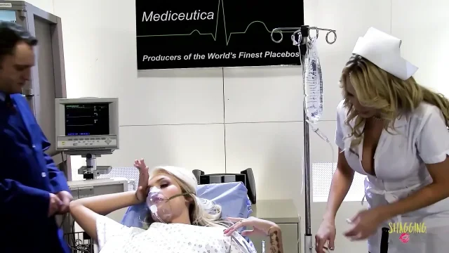 Dylan Ryder and other nurses having group sex in the hospital
