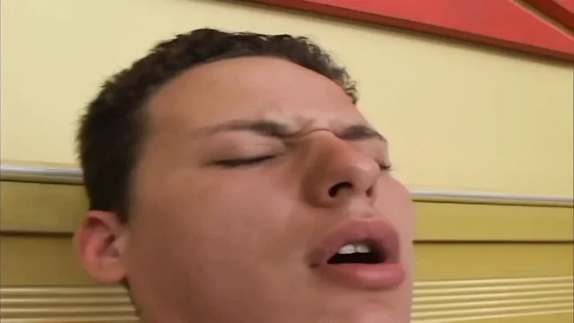 She Gets Ass Fucked by Shemale First