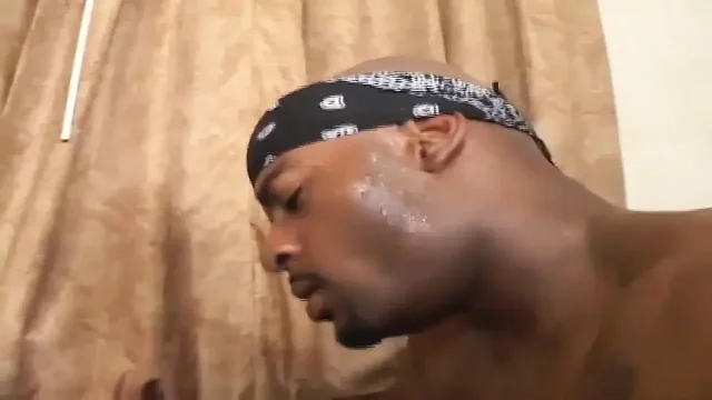 Black big ass chubby in love cum on ass