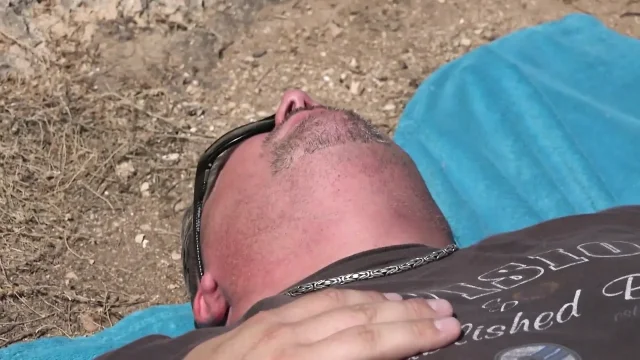 horny fuck with view of the sea