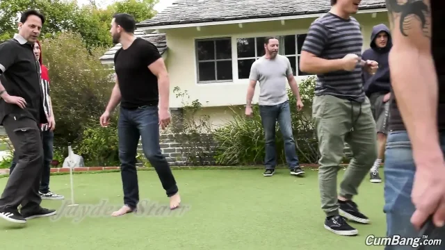 Bachelor gangbang party - Jayden Starr