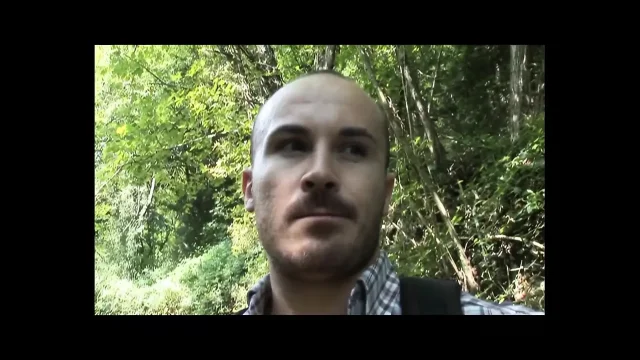 BBW MILF Caught Pissing in the Woods by a Young Man with a Hard Cock
