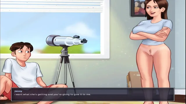 Summertime saga Jenny finally fucked me on webcam