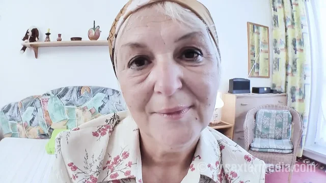Hairy Granny Eva's Pussy Is Naturally Horny