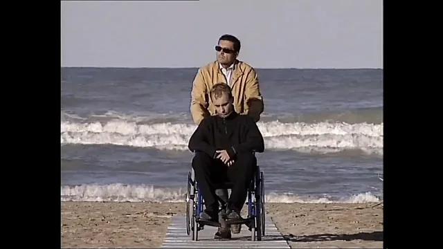 Disabled Man with Huge Dick