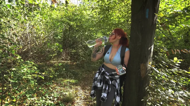 Step Moms Secret Masturbation in Share Tent Turns Taboo Fuck