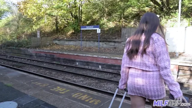 Milftrip Thick Big Tit MILF Debut for Horny British Hotwife