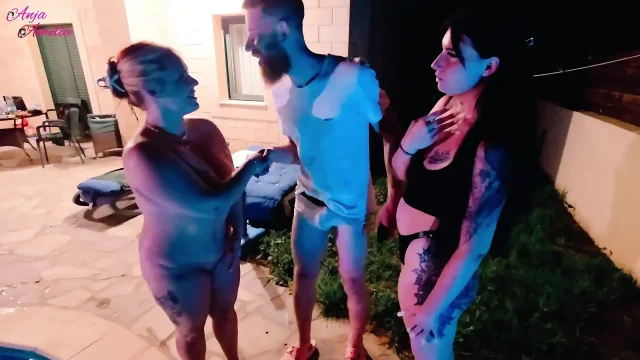 Poolside Peepers Turned Playmates - Our Wettest Holiday Surprise