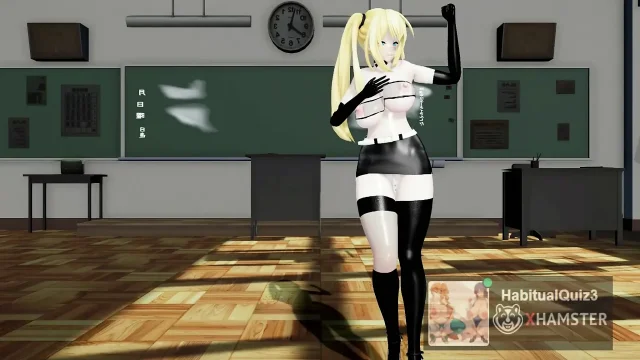 mmd r18 Girls sex dance ahegao dildo fuck sex ntr cim cum swallow cheating