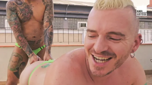 Inked Axel Abysse Enjoys Anal Play With Hole Vandalized And Erebo