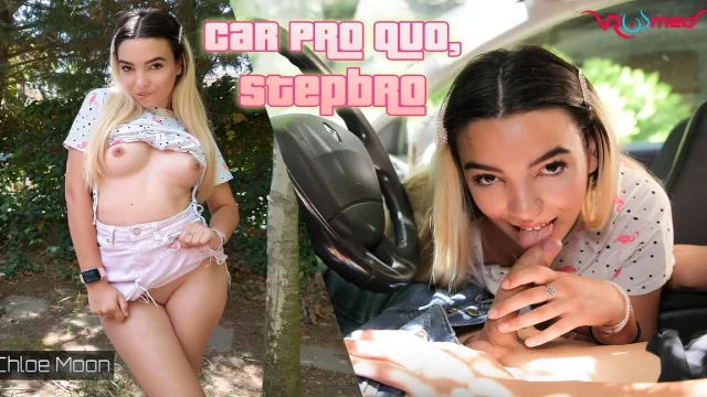 Chloe Moon - Car Pro Quo Stepbro