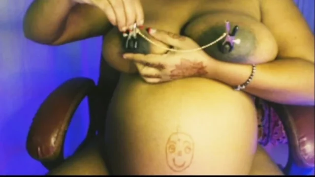 Naked pregnant sucking nipple nipple clumsy