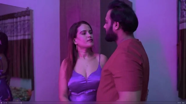 Ghar per Akeli thi ladki Apne boyfriend Ko Bulaya aur uske sath romantic light