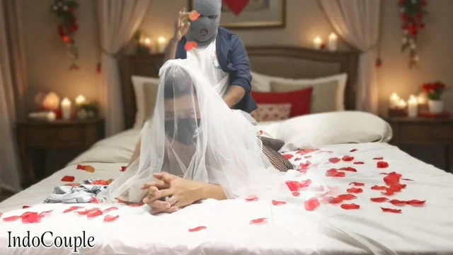 PERAYAAN HARI VALENTINE DENGAN PENGANTIN WANITA DICROT DI MULUT