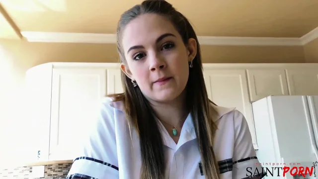 Devons in Her Uniform Taking Her Stepdad Deep