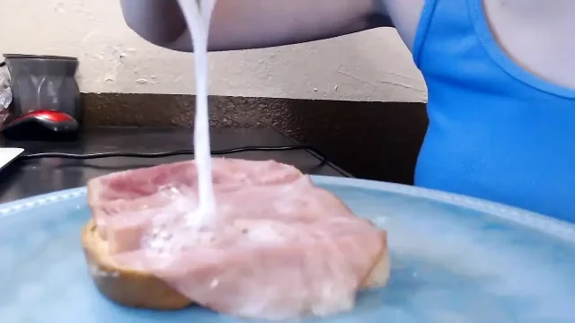 Eat it snot slave snot sandwhich