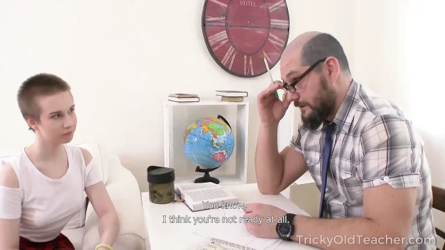 Kinky Teacher Evaluates Sex Skills of a Hot Student